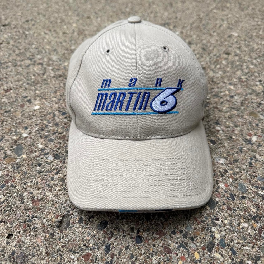 Vintage Y2K NASCAR Mark Martin 6 Cotton Cap